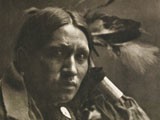 Eine Sioux-Indianerin (Plenty Wounds)