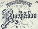 Journal cover:  Photographische Rundschau- 1894