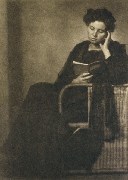 Unidentified Woman Reading a Book
