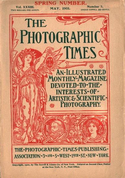 Cover: The Photographic Times: 1901 