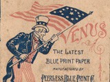 Venus brand Blue Print Paper Box Cover