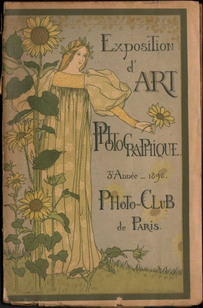 Cover: 1896 Exposition d'Art Photographique Salon Catalogue