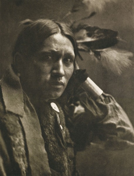 Eine Sioux-Indianerin (Plenty Wounds)