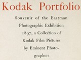 Title Page: Eastman Photographic Exhibition 1897