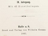 Title page:  Photographische Rundschau- 1895