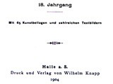 Title page:  Photographische Rundschau- 1904