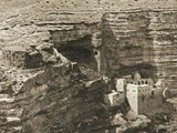 Aus Palästina - Kloster St. Georg in einer Schlucht des Gebirges Juda vor Jericho