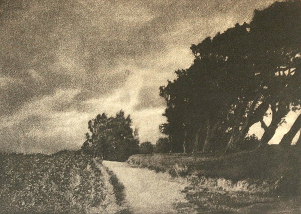 Untitled Landscape with Roadway 