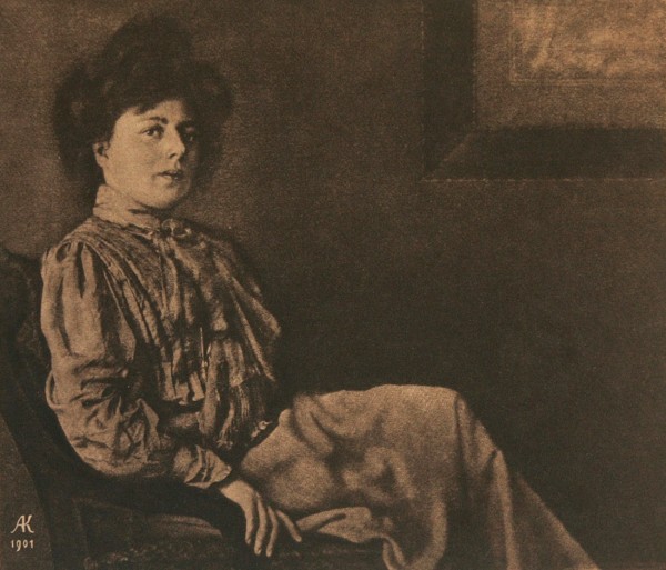 Untitled Portrait of Seated Woman
