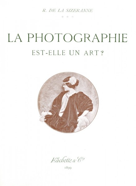 Title page: La Photographie Est-Elle Un Art?