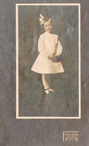 Portrait of Child on Kodak Velvet Velox Paper
