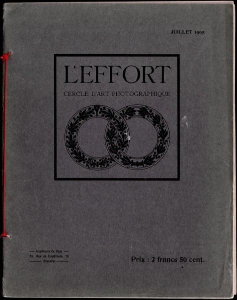 Cover: L'Effort | Cercle D'Art Photographique