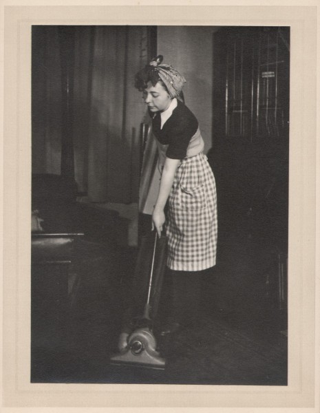 Margaret Goulding Vacuuming