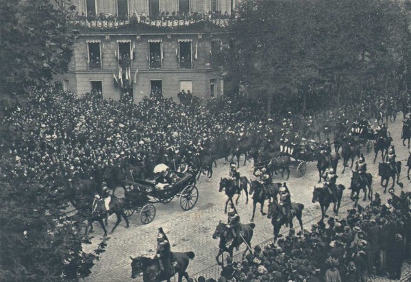 Le Tsar à Paris (Boulevard Malesherbes)