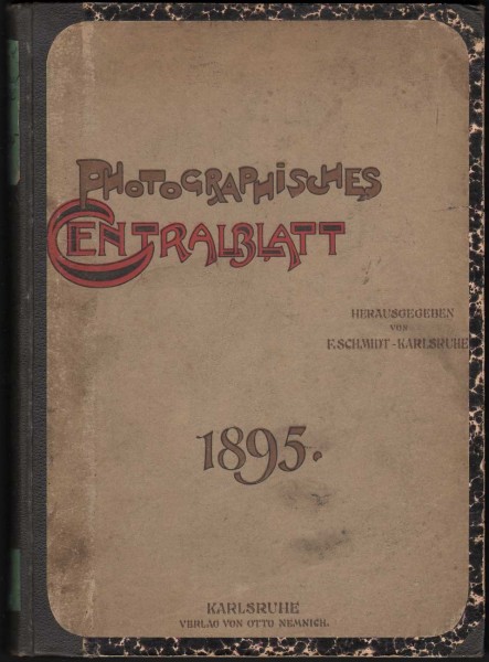 Photographisches Centralblatt: 1895