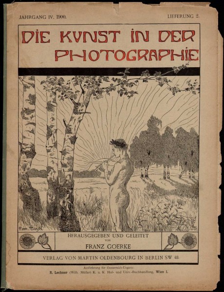 Journal Cover: Die Kunst in der Photographie: 1897-1903