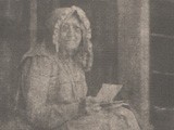 Elderly woman wearing Bonnet