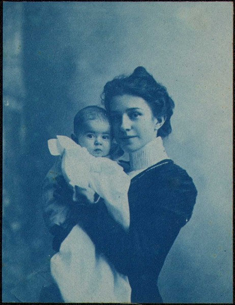 Baby Dorothy Tucker with Mother