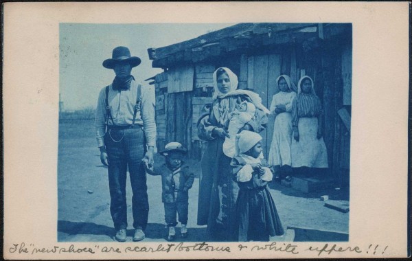 Mexican Family in Sweetwater, Texas