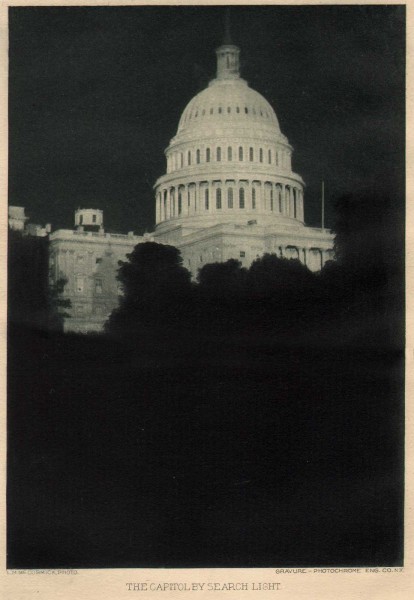 The Capitol by Search Light