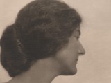 Profile portrait of a Woman