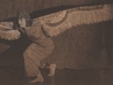 Winged Dancer on Stage