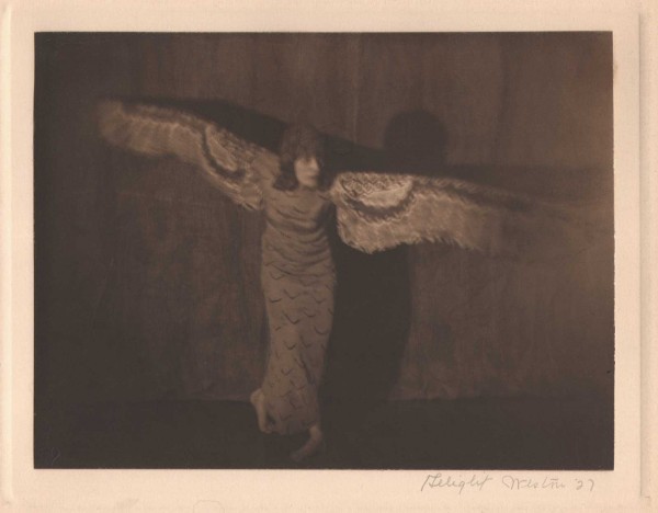 Winged Dancer on Stage