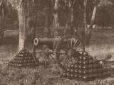 Hawaiian Landscape with Cannon & Cannonballs