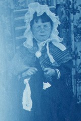 Child portraying Betsy Ross