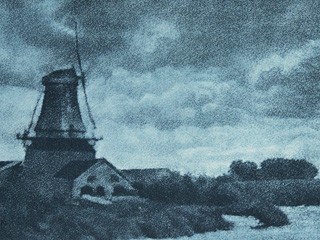 Untitled Landscape with Windmill