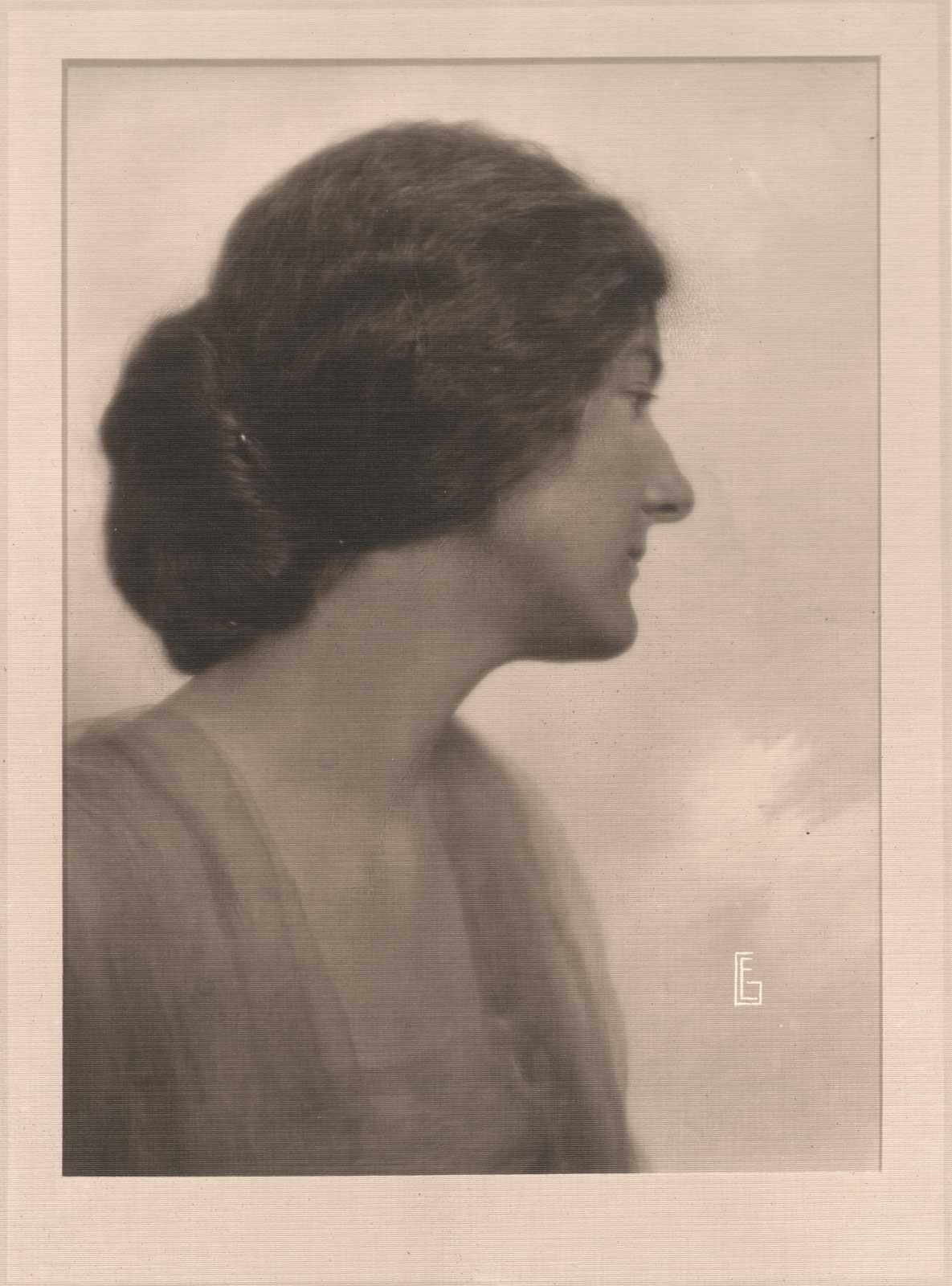Profile portrait of a Woman