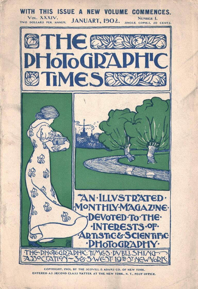 Cover: The Photographic Times: 1902