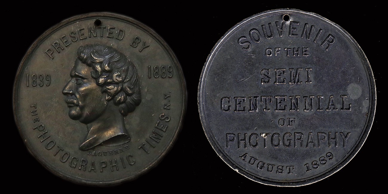 Daguerre Medal: Souvenir of the Semi-Centennial of Photography