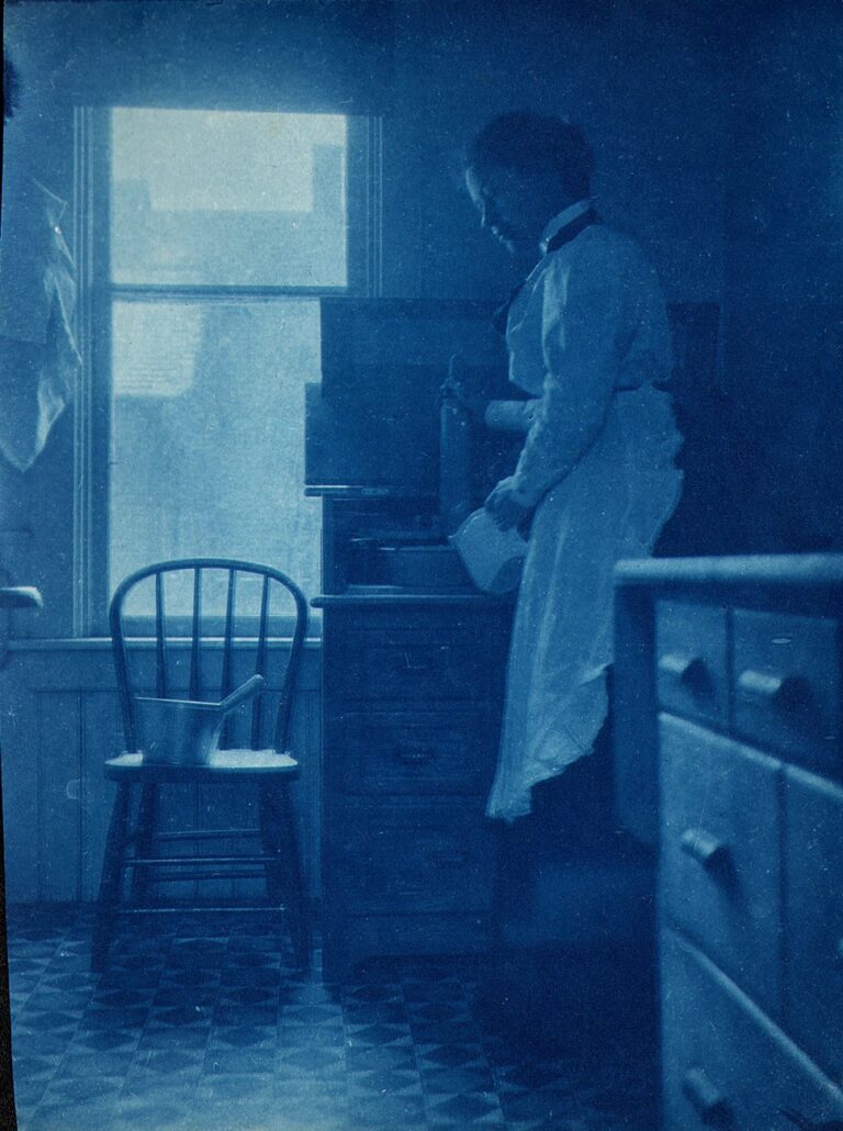 Woman in Kitchen Study