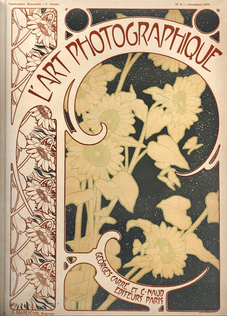 Journal Cover: L’Art Photographique 1899-1900