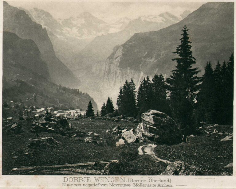 Dorpje Wengen  (Berner-Oberland)