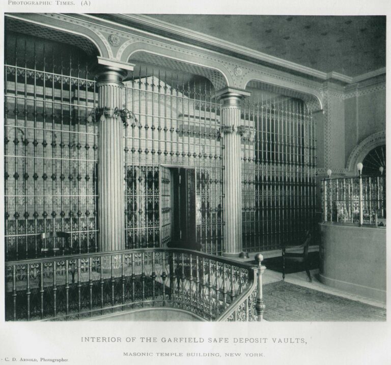 Interior of the Garfield Safe Deposit Vaults