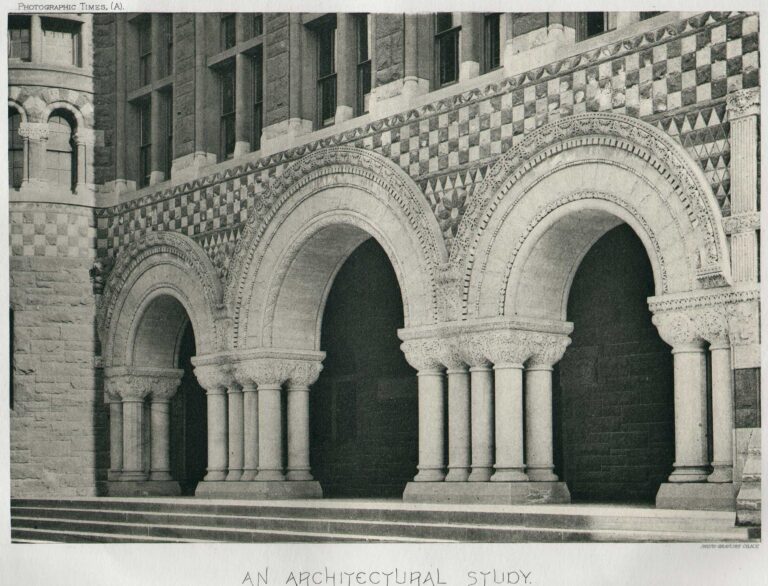 An Architectural Study | Austin Hall, Harvard University
