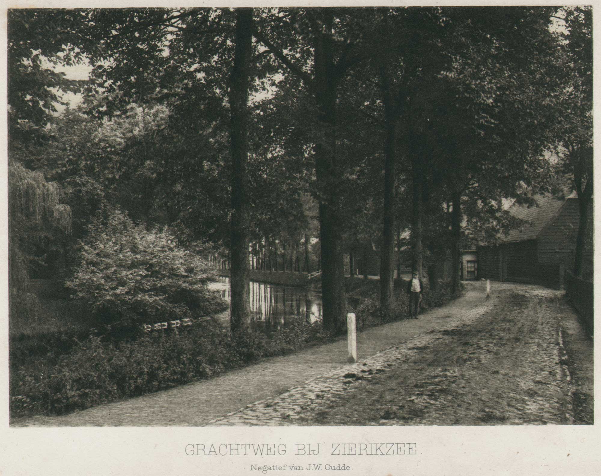 Grachtweg Bij Zierikzee | Canal Road Near Zierikzee