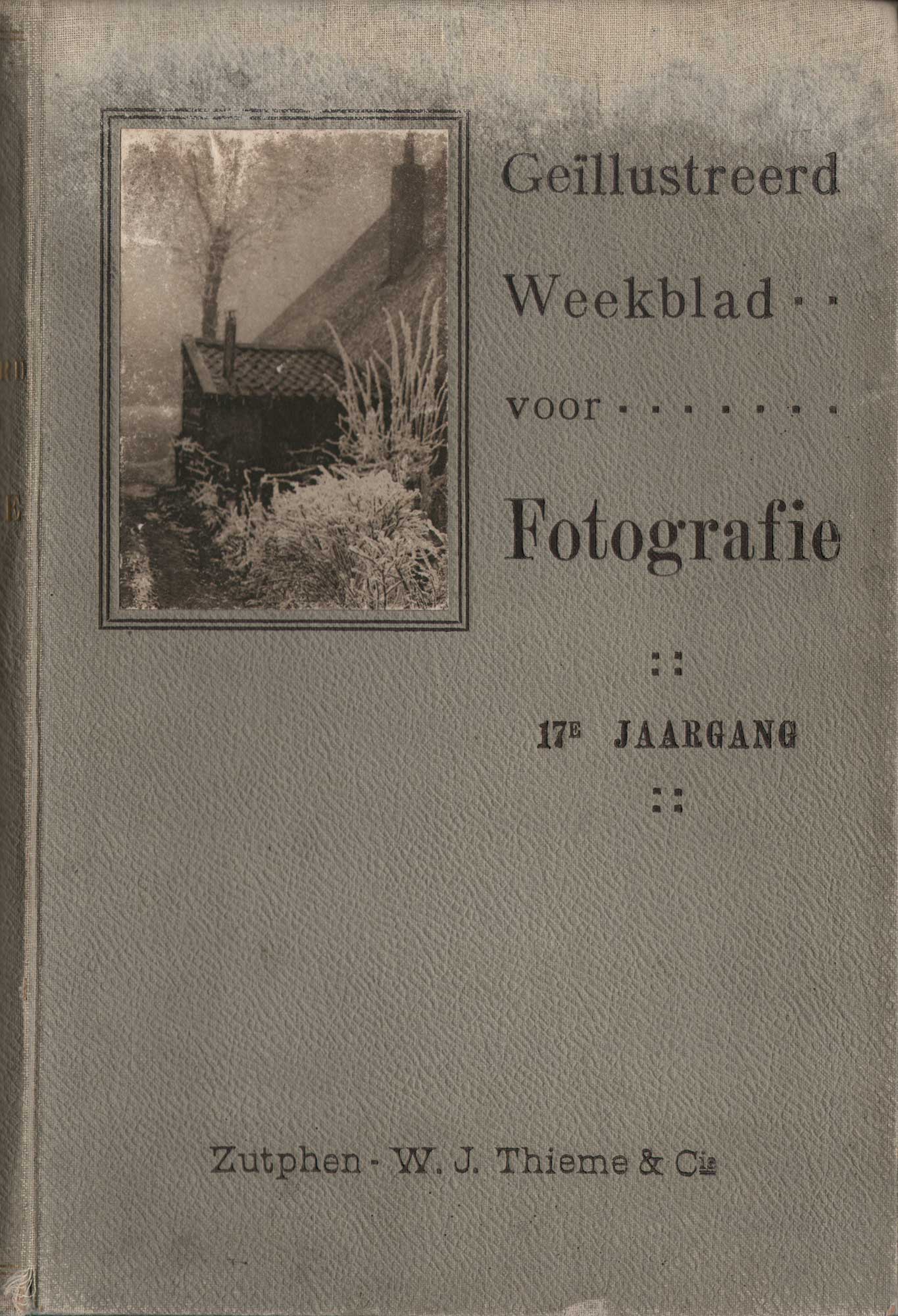 Book Binding: Geïllustreerd Weekblad voor Fotografie 1910