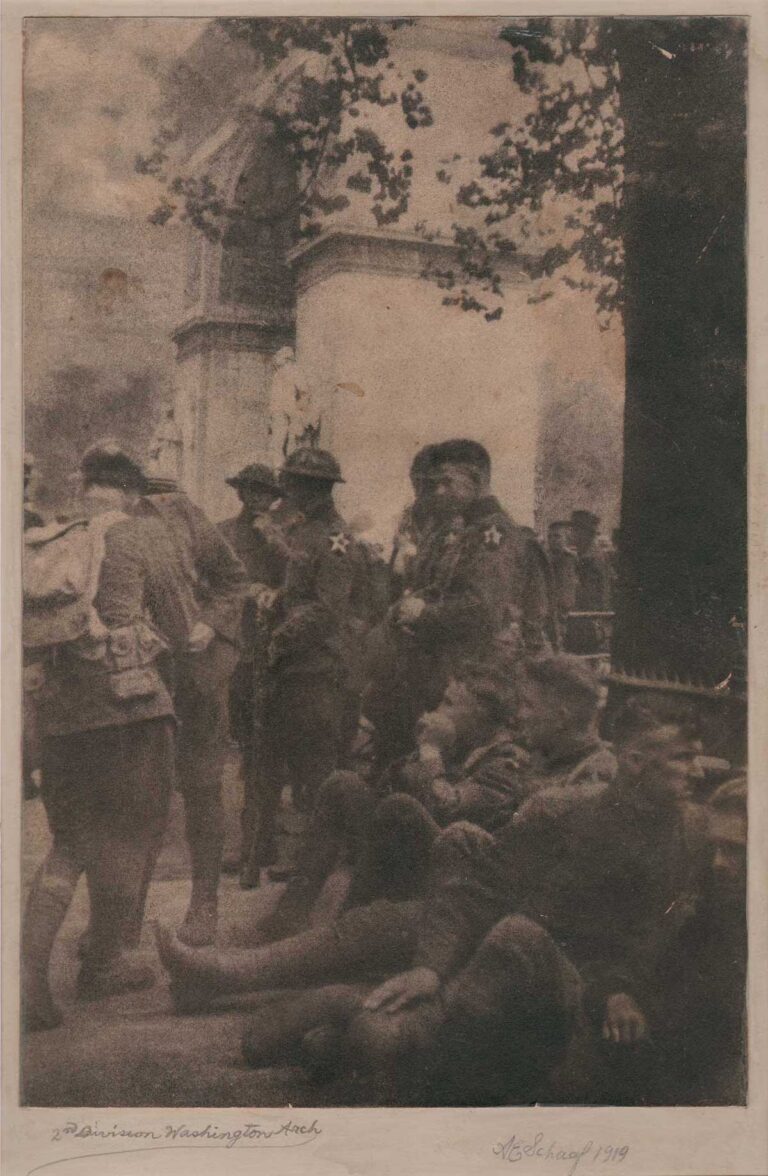 2nd Division Washington Arch | Armistice Day, November 11, 1918