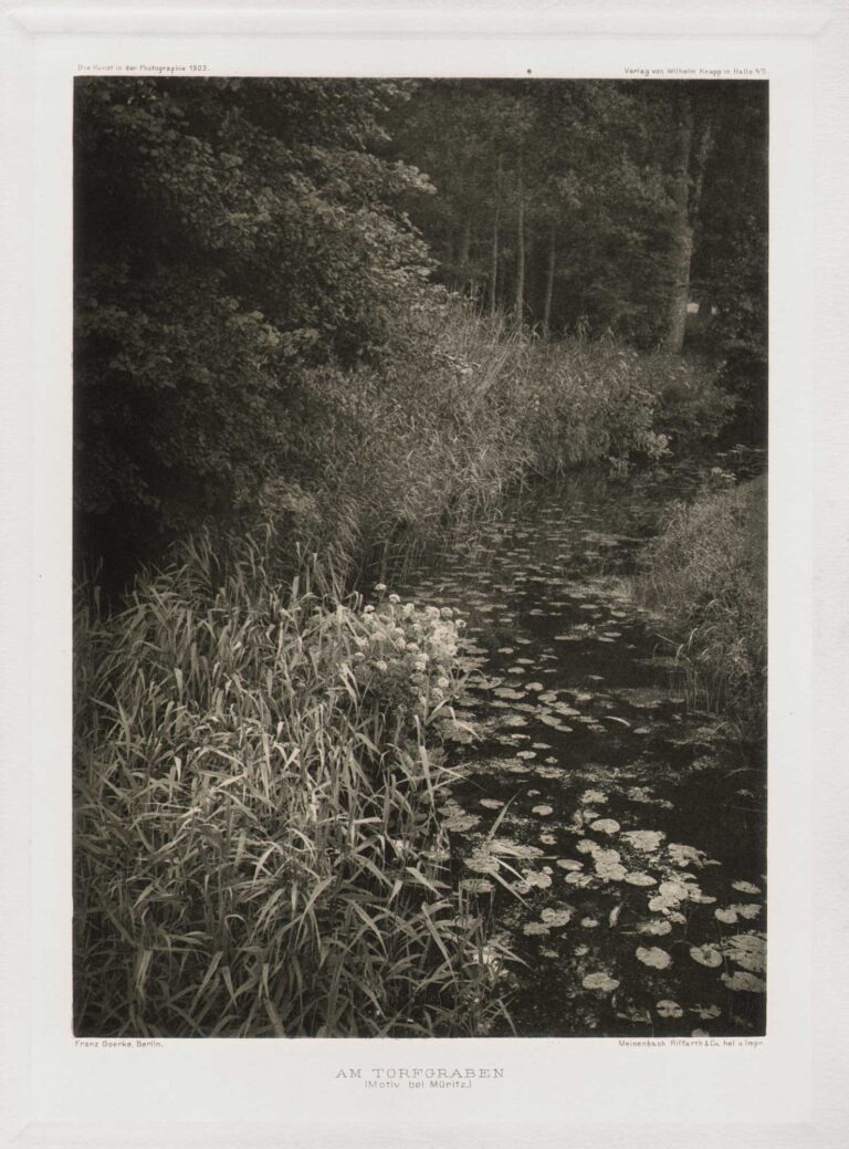 Am Torfgraben (Motiv bei Müritz) | A Meadow Stream (Motif at Müritz)