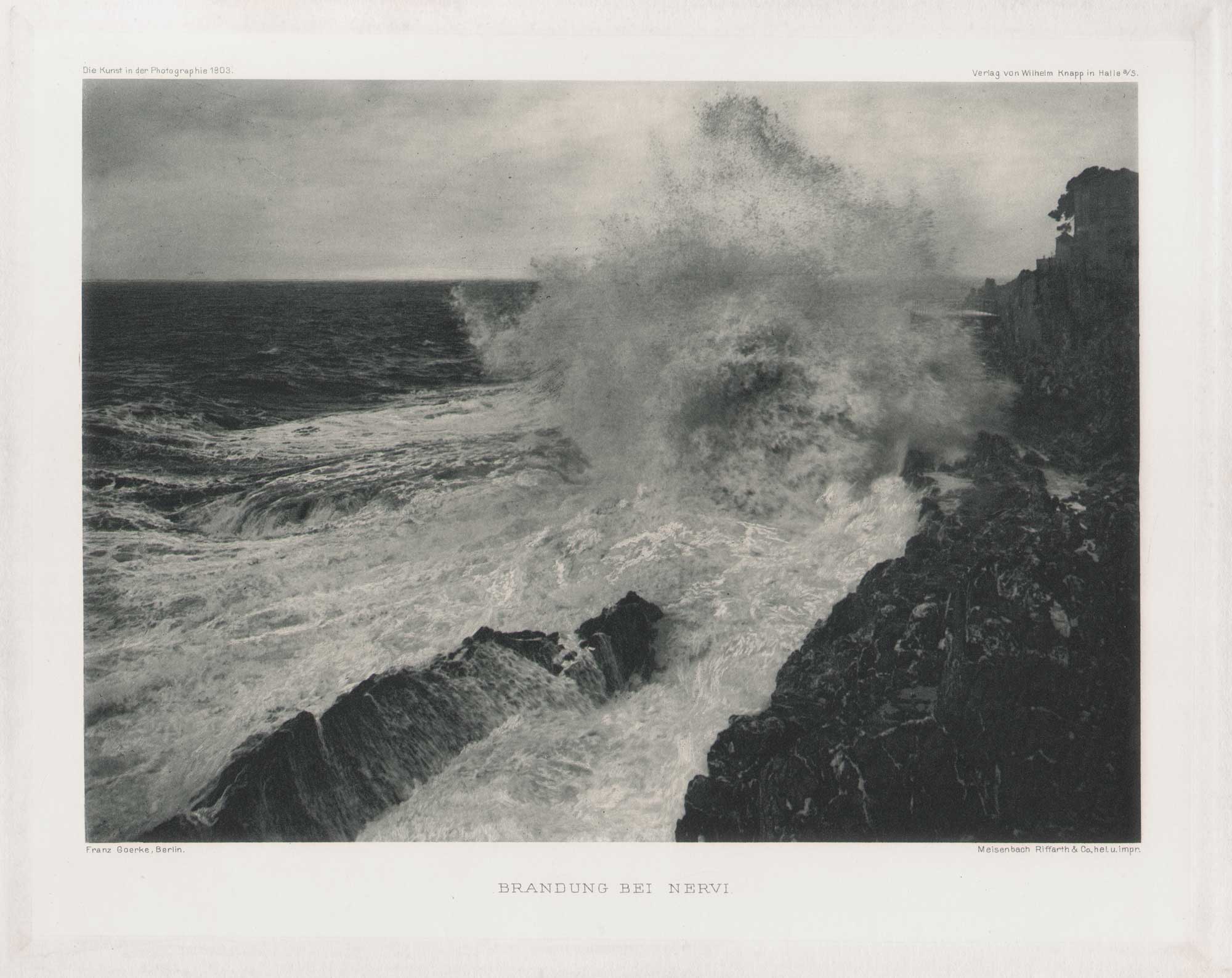 Brandung bei Nervi | Surf at Nervi