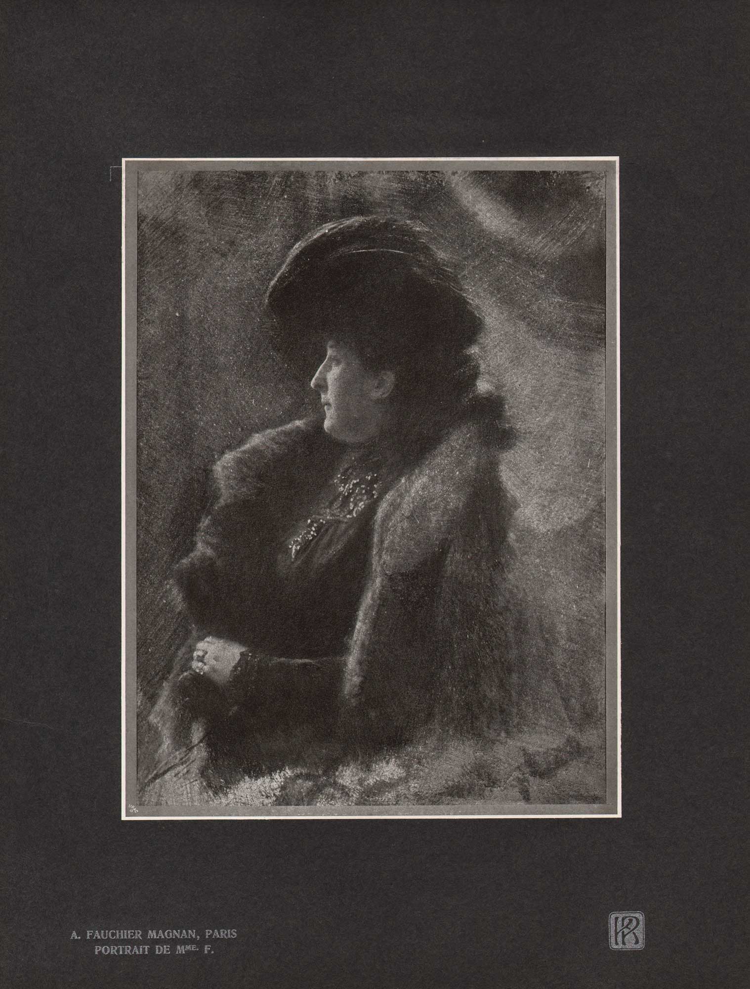 Portrait de Mme. F. | Portrait of Mrs. F.