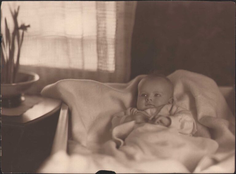 Baby Portrait by the Allen Sisters