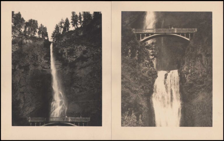 Process Photographs: Multnomah Falls