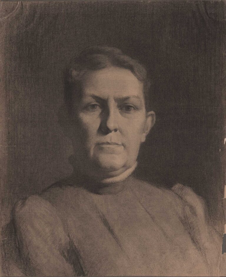 Portrait of Older Woman: Anna Mary Rudman Hellmuth