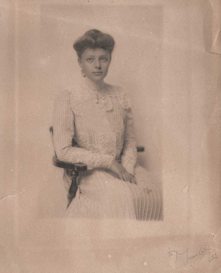 Portrait of Seated Woman by the Misses Selby