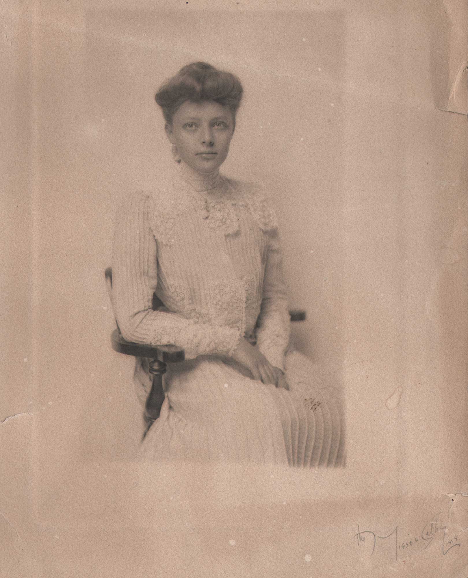 Portrait of Seated Woman by the Misses Selby