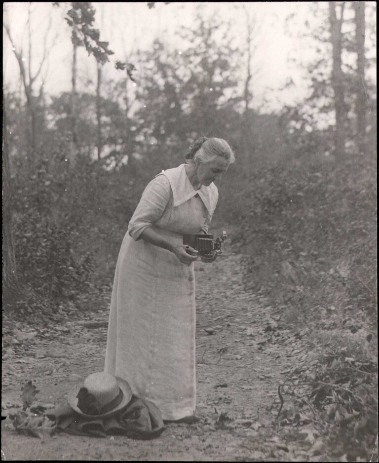 Jeanette Bernard Taking Photograph